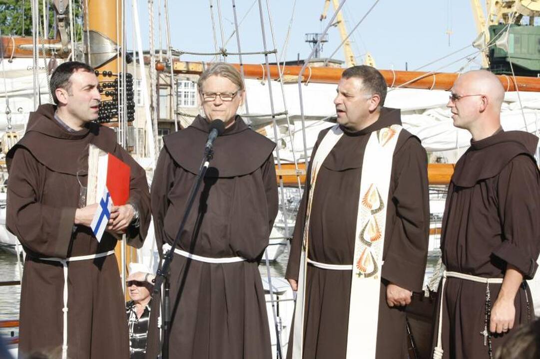 Kruizinių laivų terminale – „Vilties misijos 2012“ išlydėtuvės