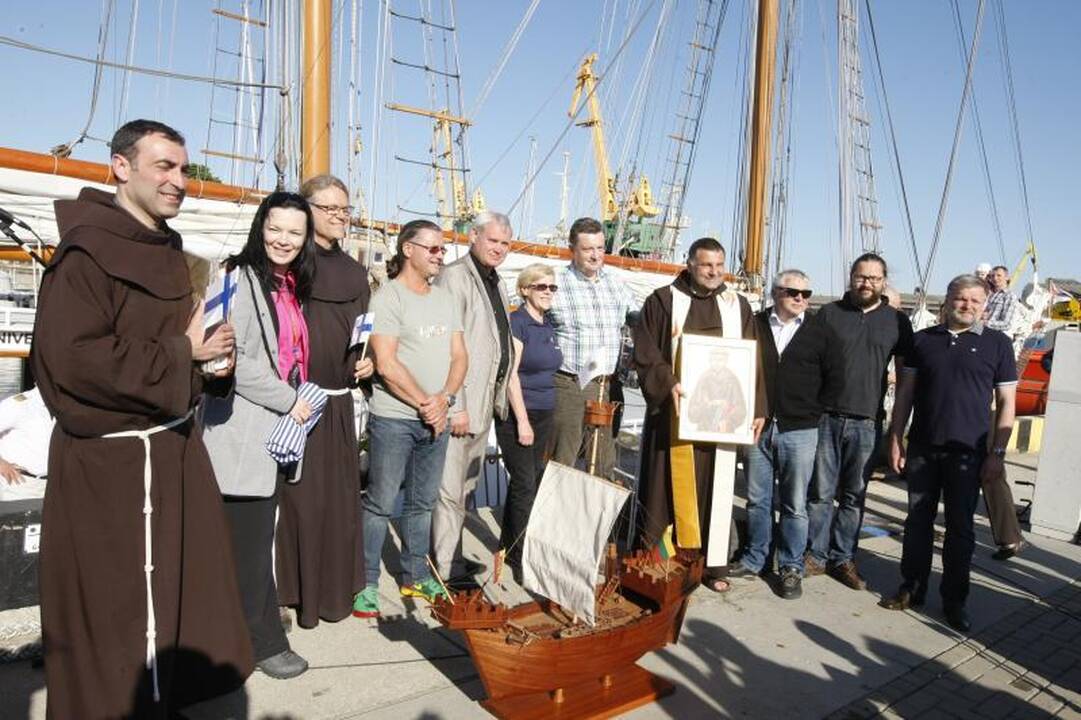 Kruizinių laivų terminale – „Vilties misijos 2012“ išlydėtuvės