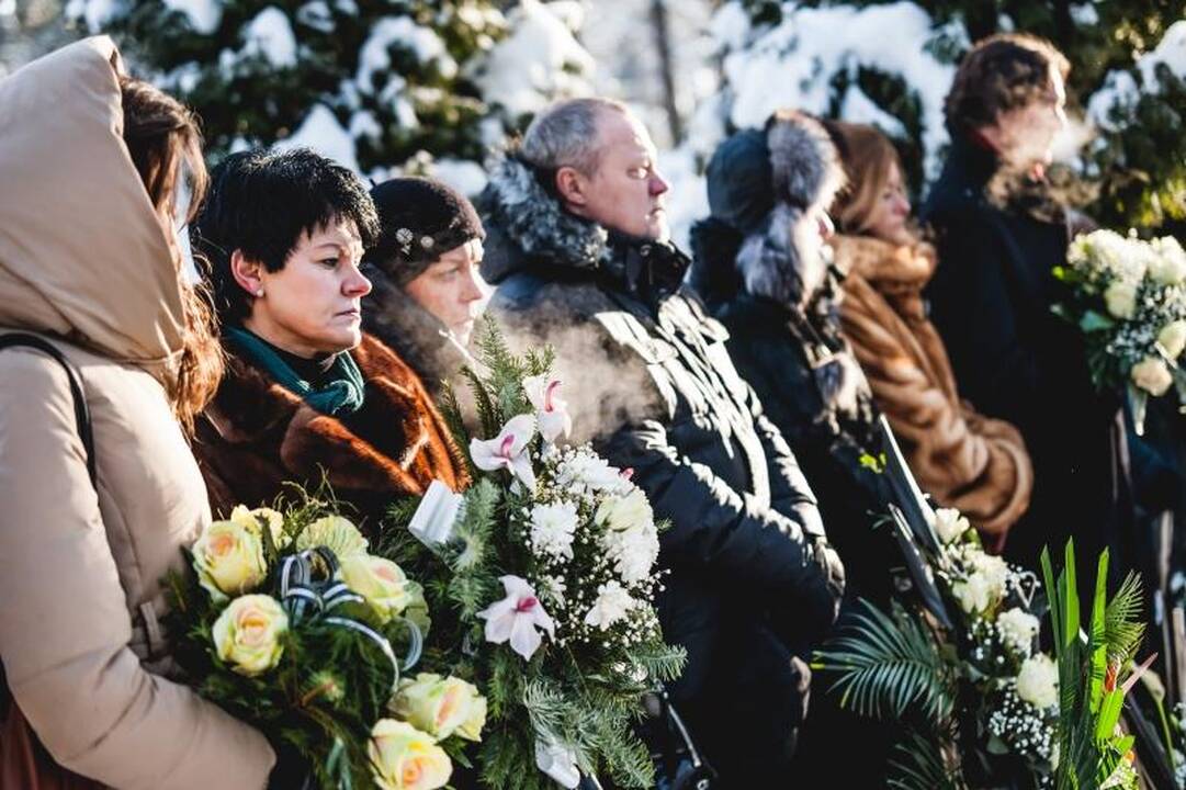 A. Sabonio tėvas amžinojo poilsio atgulė Karmėlavos kapinėse