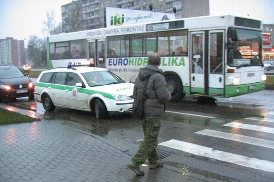 Klaipėdoje perėjose sužalotos dvi pėsčiosios