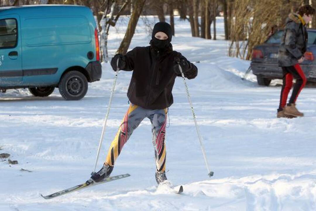 Valstybės atkūrimo dieną minėjo ant slidžių (papildyta)
