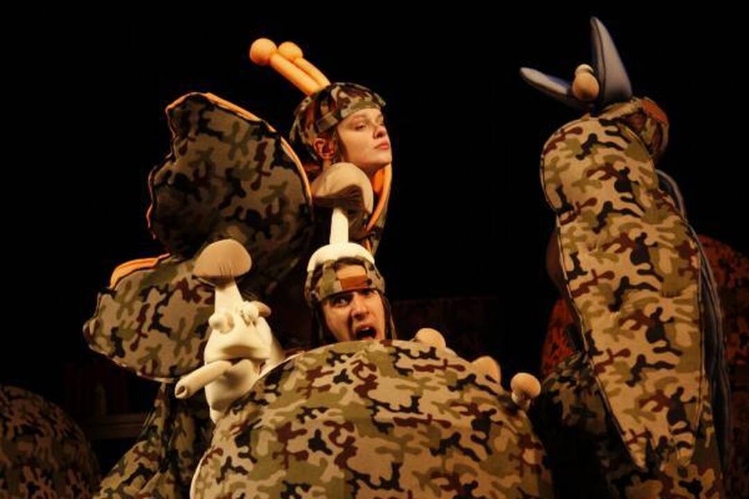 Vilniaus „Lėlės“ teatras ruošiasi „Grybų karui“