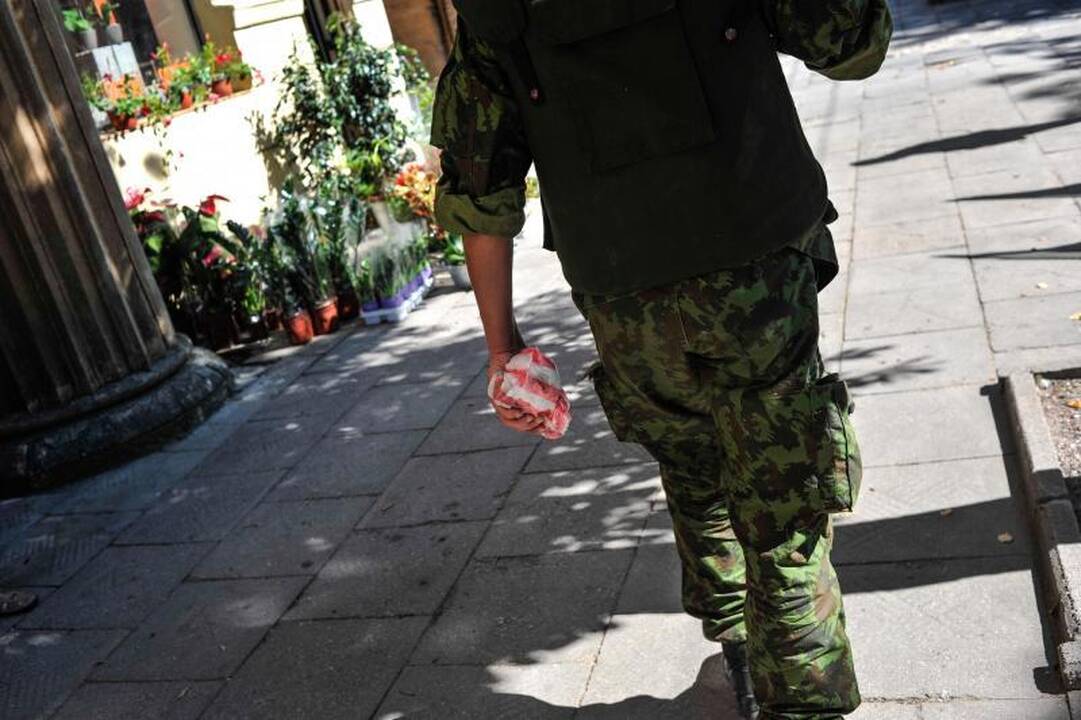 Centro policijos komisariate – aliarmas dėl sprogmenų
