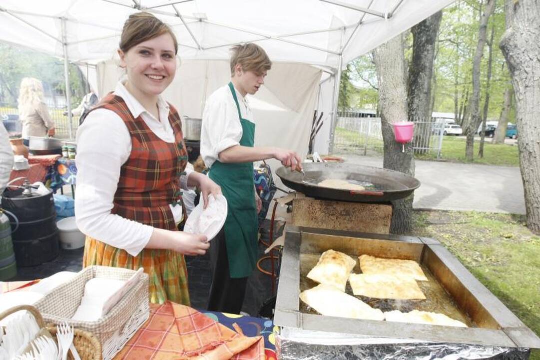 Šiaurys neišvaikė šventinio Palangos kermošiaus