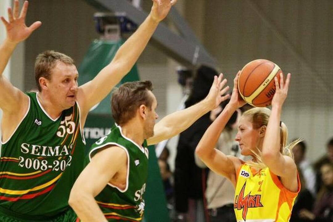 LMKL „Žvaigždžių dienoje“ - gera nuotaika ir taiklūs metimai