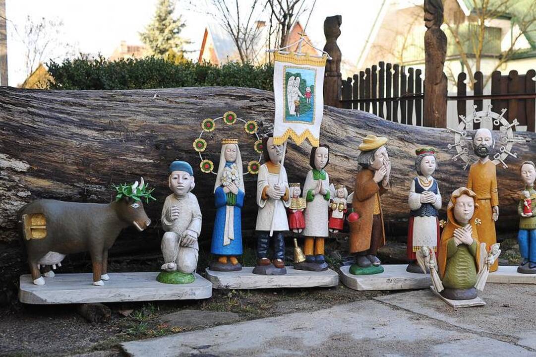 Garliaviškiui dievdirbio kelią parodė tėvas Stanislovas