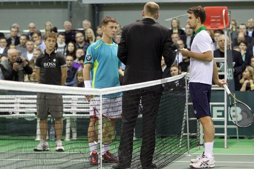Draugiškame susitikime R.Berankis įveikė L.Grigelį