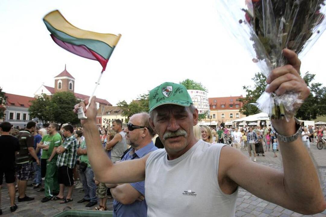 Vakare į Kauną atvyko auksinė Lietuvos 19-mečių rinktinė 