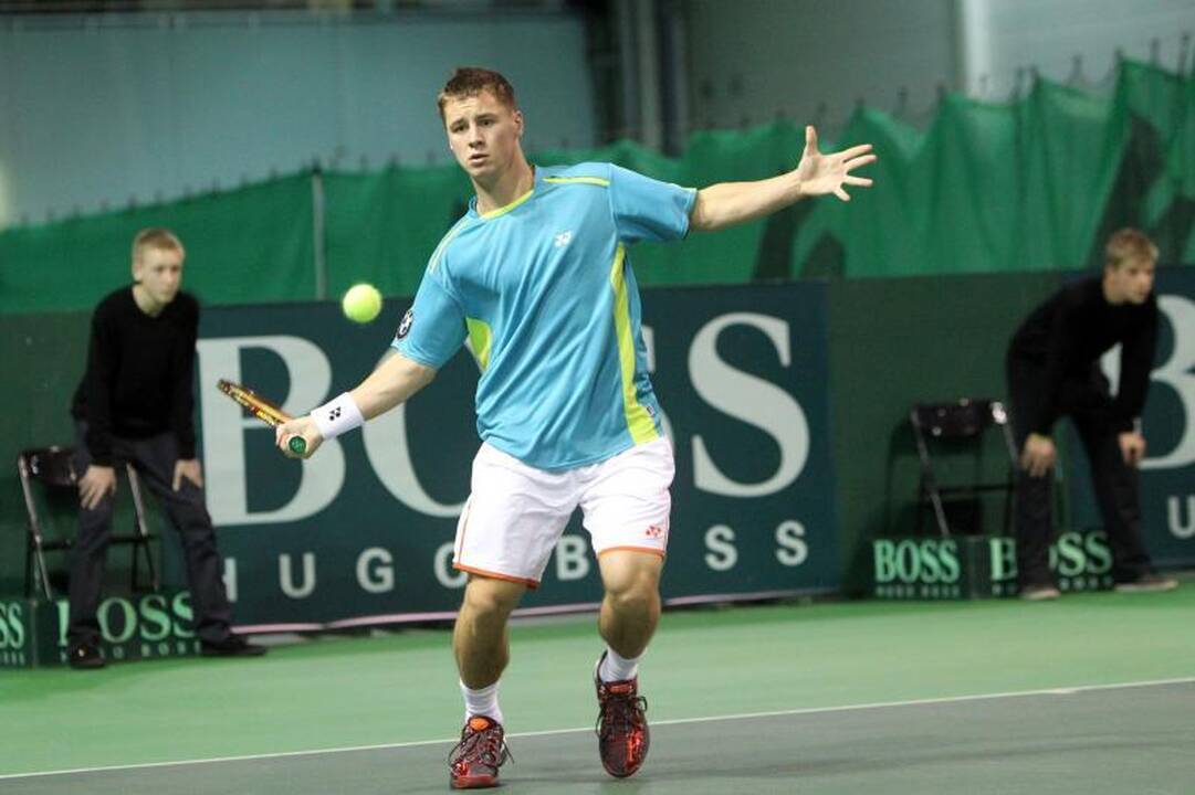Draugiškame susitikime R.Berankis įveikė L.Grigelį