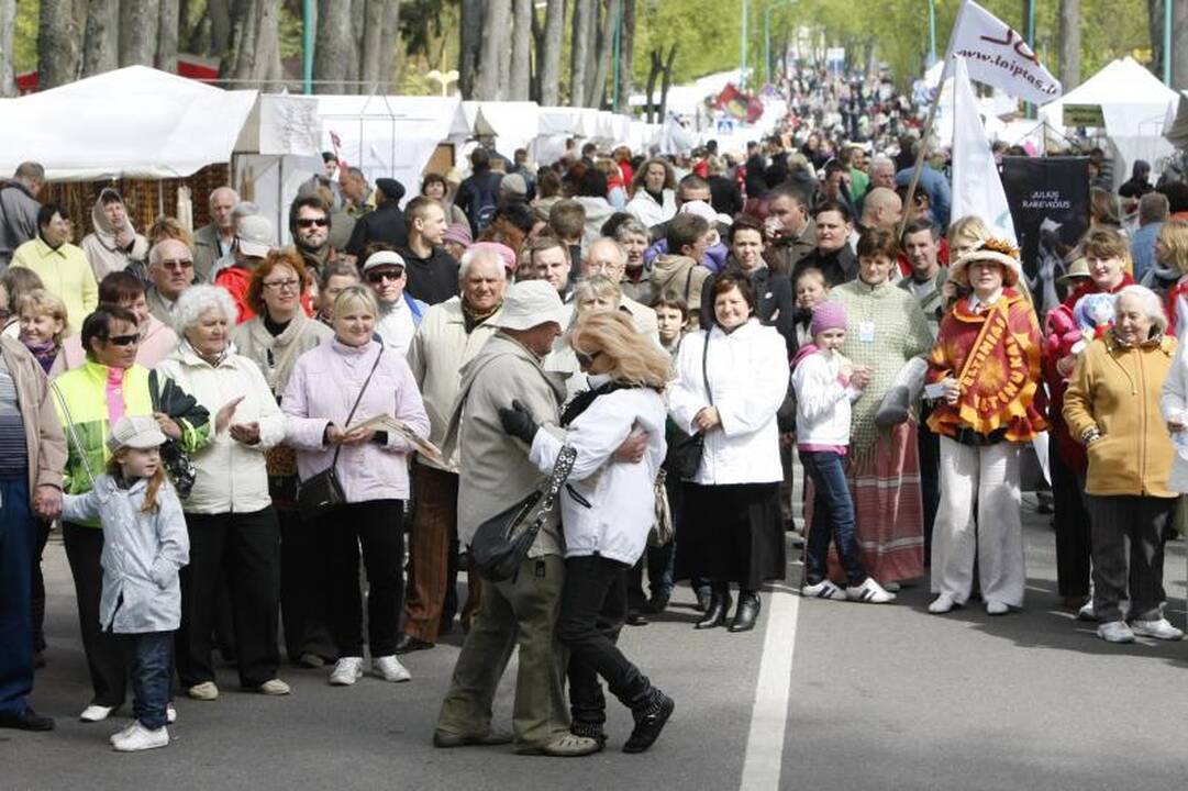 Šiaurys neišvaikė šventinio Palangos kermošiaus