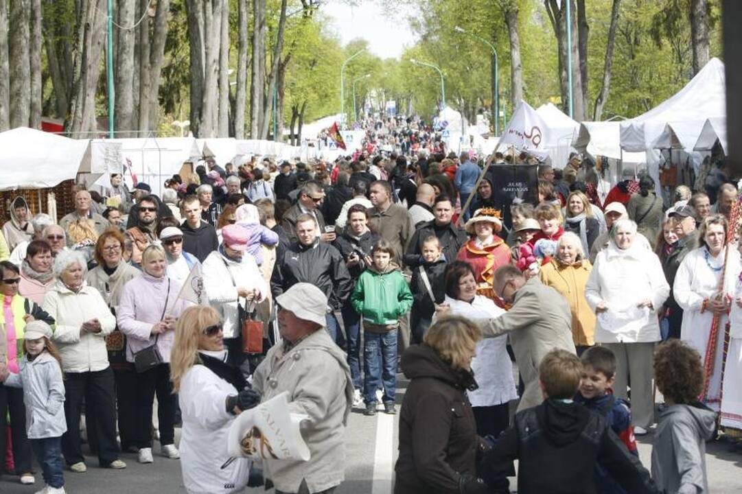 Šiaurys neišvaikė šventinio Palangos kermošiaus