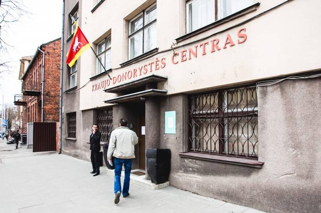 Kraujo centro veikla – sustabdyta, donorus priims Kauno klinikos