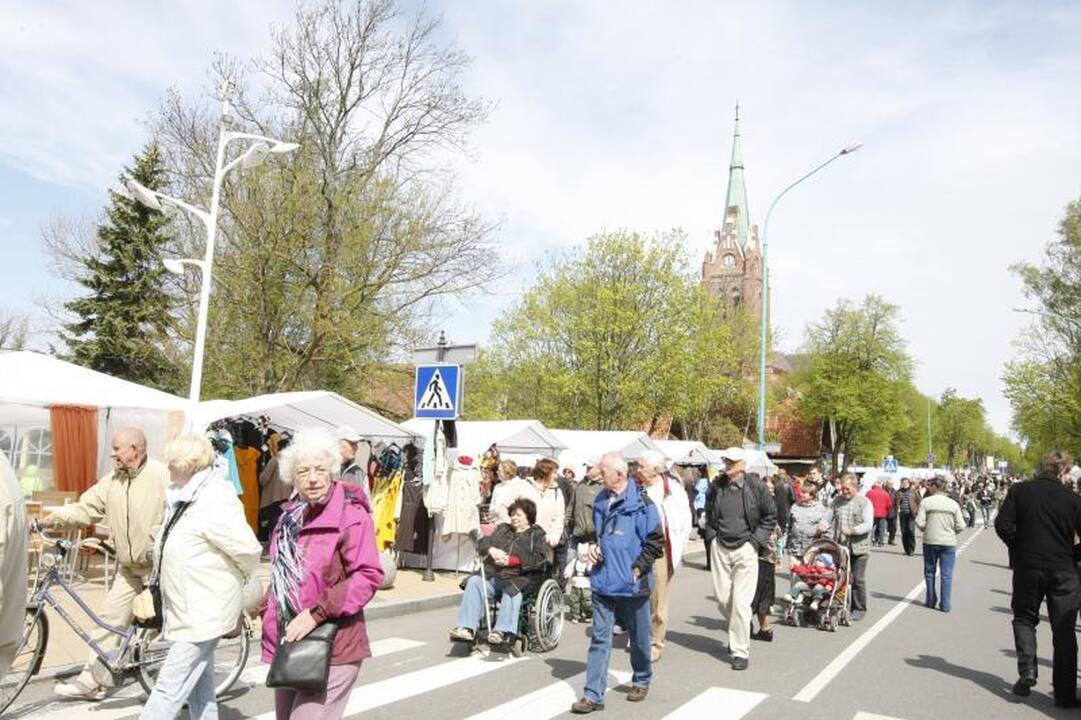 Šiaurys neišvaikė šventinio Palangos kermošiaus