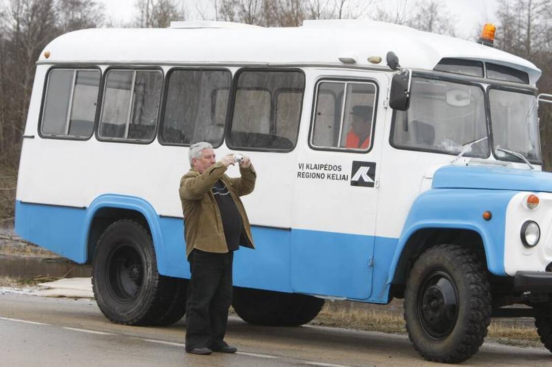Potvynis Šilutės rajone pamažu traukiasi