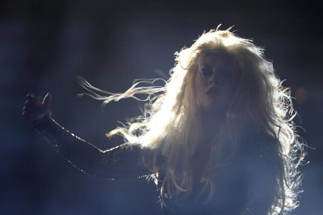 Lieknutė Christina Aguilera tiesiog „išpampo“
