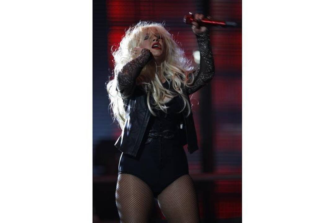Lieknutė Christina Aguilera tiesiog „išpampo“