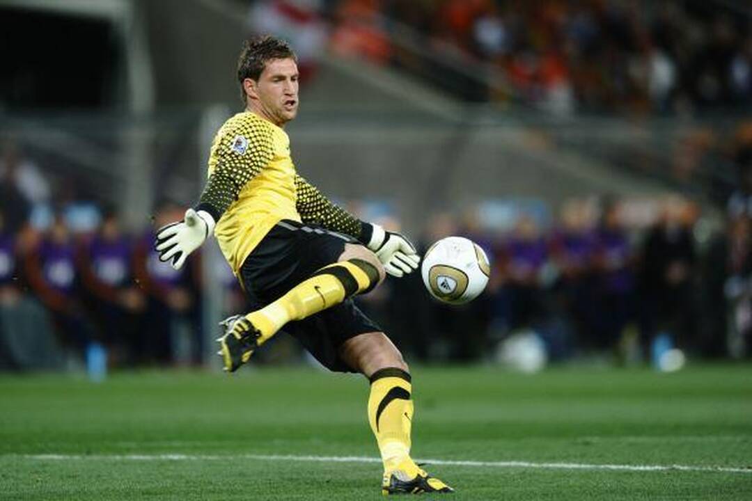 Ispanijos burtininkai užskriejo į pasaulio futbolo Olimpo viršūnę