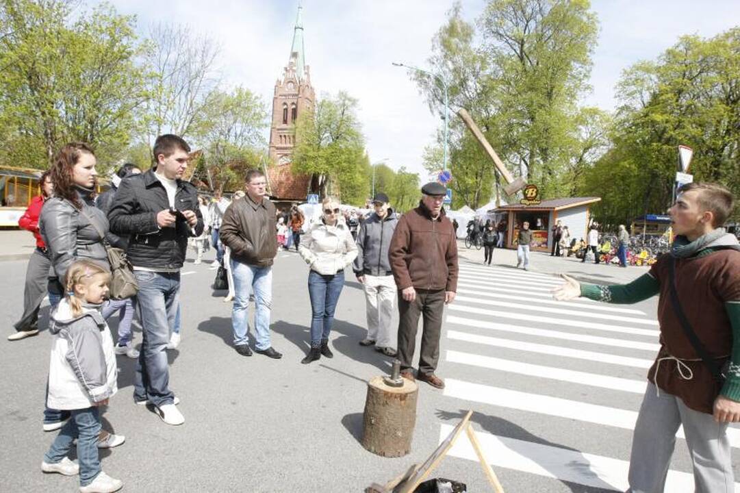 Šiaurys neišvaikė šventinio Palangos kermošiaus