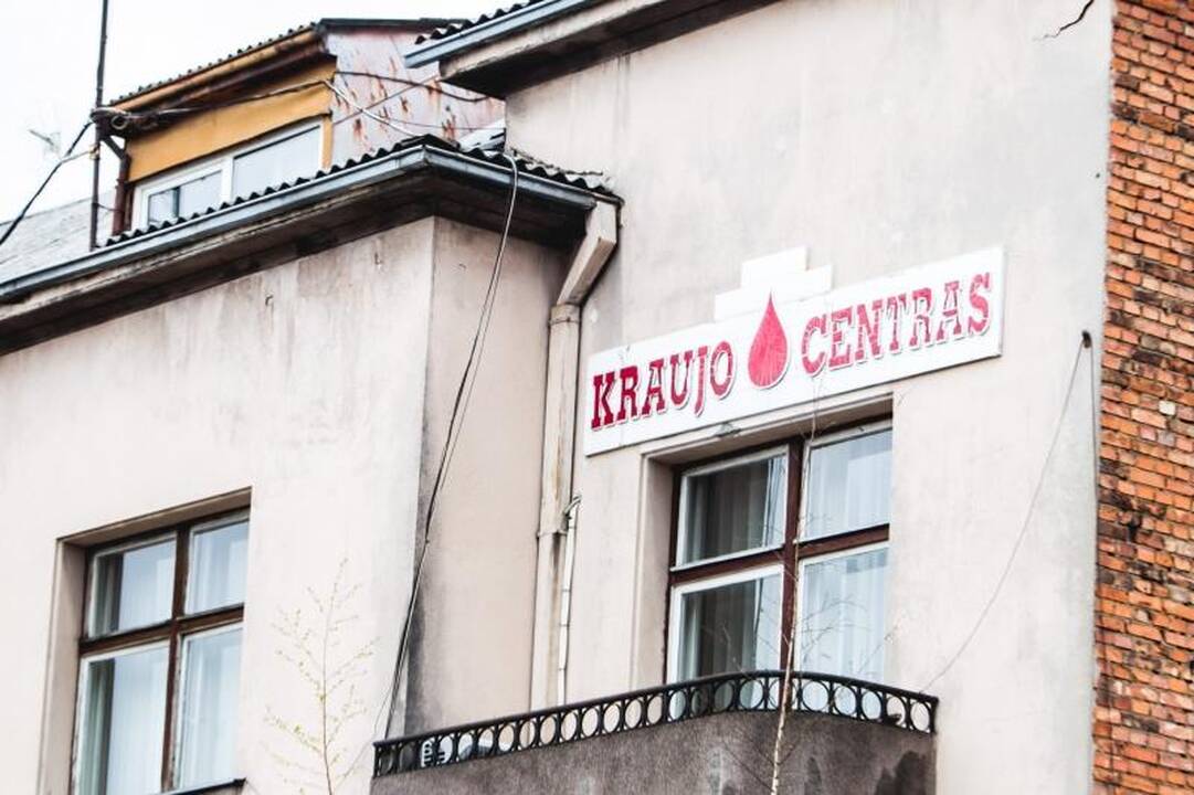 Kraujo centro veikla – sustabdyta, donorus priims Kauno klinikos