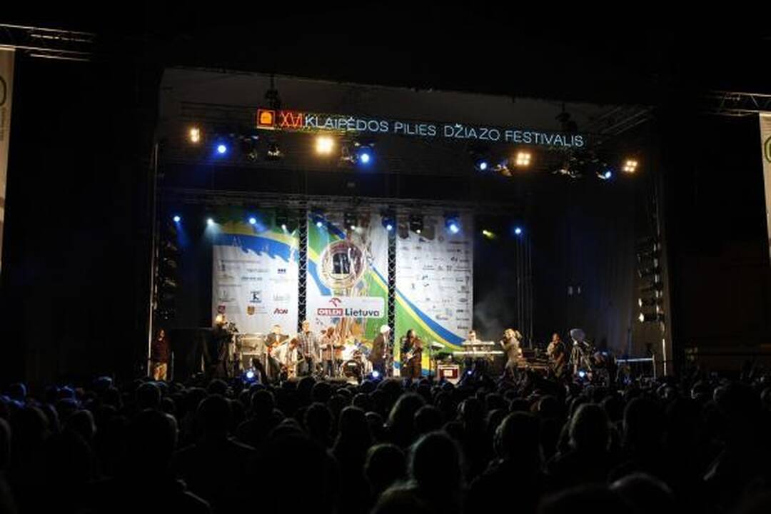 XVI Klaipėdos Pilies džiazo festivalio scenoje - žvaigždžių koncertas