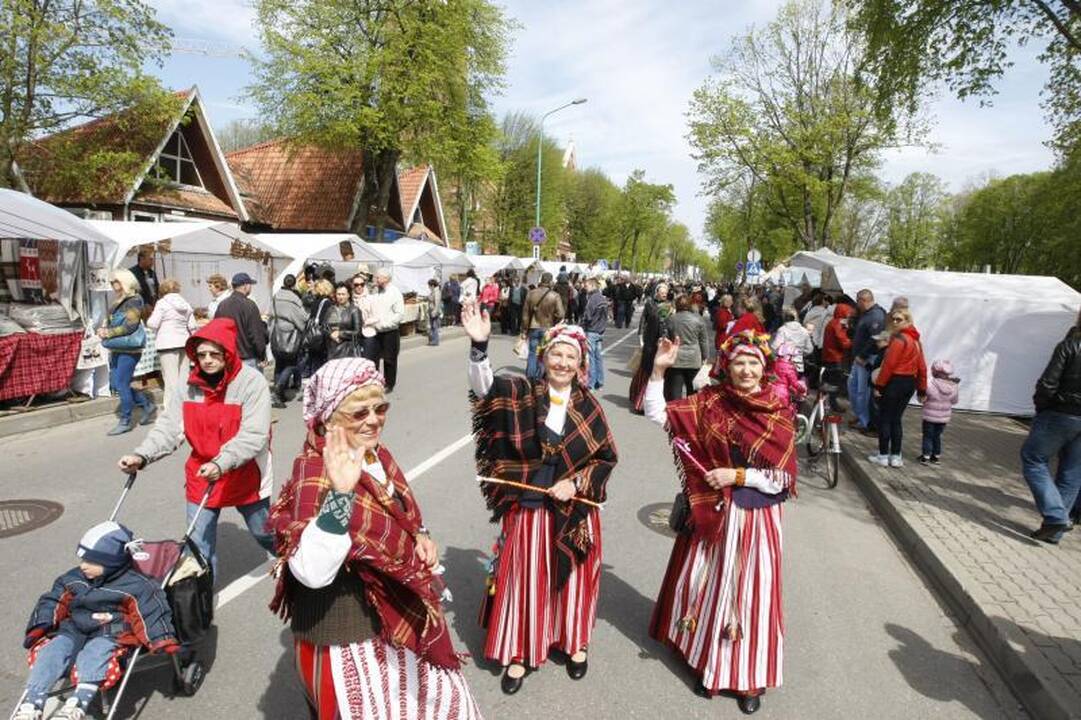 Šiaurys neišvaikė šventinio Palangos kermošiaus