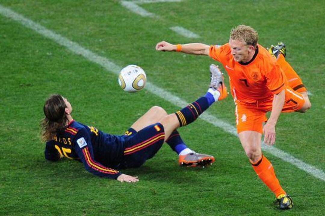 Ispanijos burtininkai užskriejo į pasaulio futbolo Olimpo viršūnę