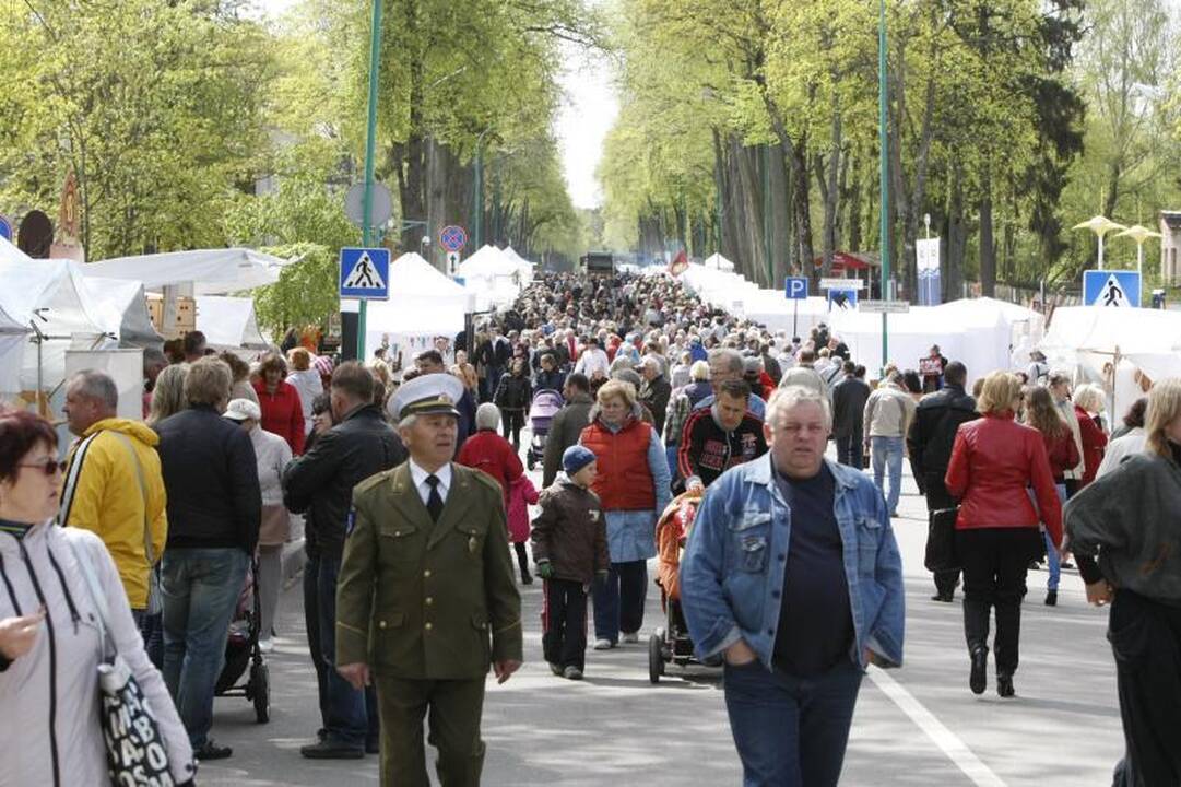 Šiaurys neišvaikė šventinio Palangos kermošiaus