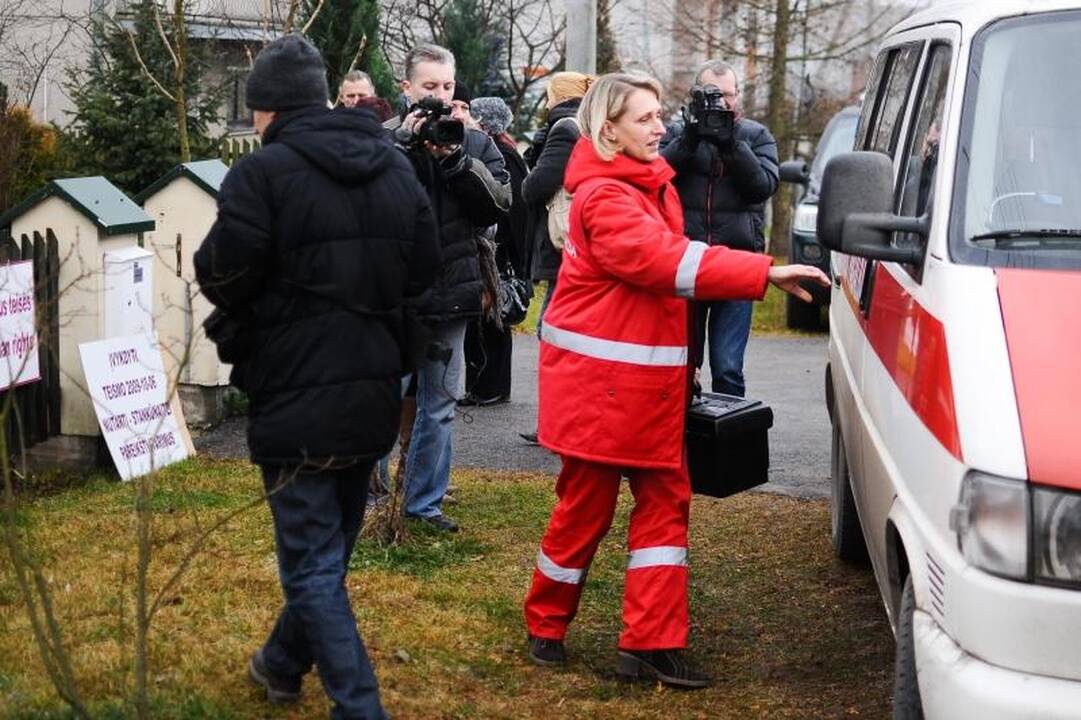 Po teismo sprendimo L.Stankūnaitės dukrai prireikė medikų pagalbos