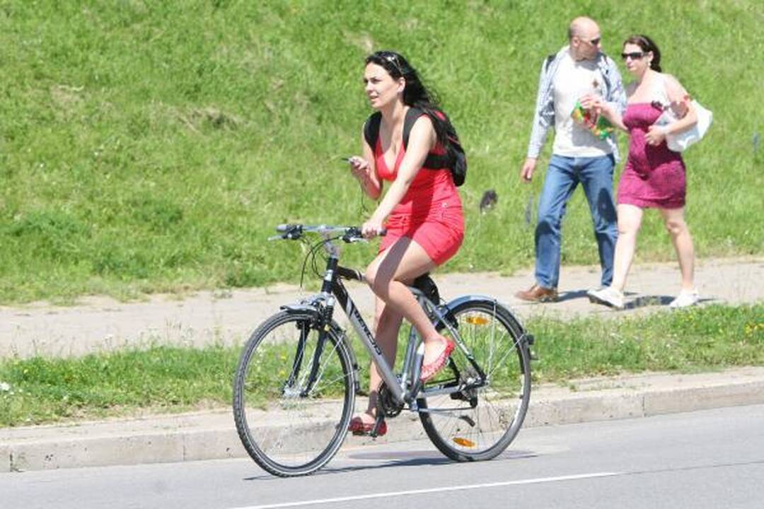Į keltus – automobilių eilės