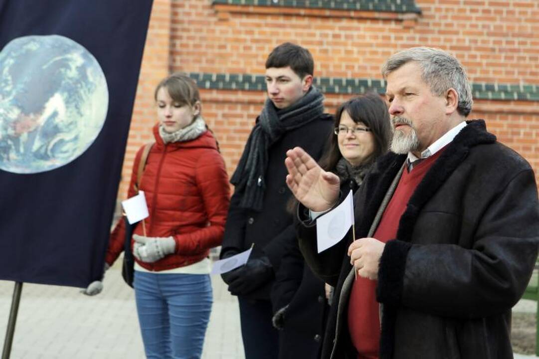 Žemės dieną Klaipėdoje šventė jaunoji karta