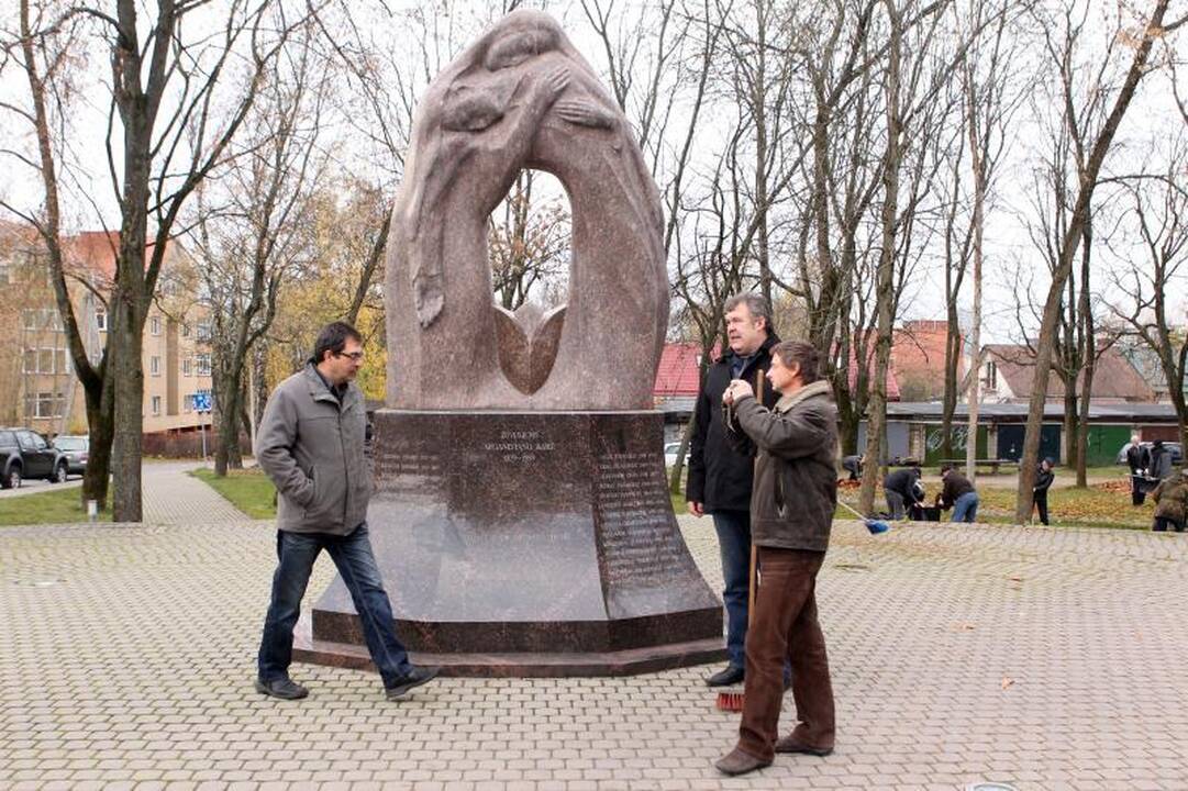 Afganistano karo veteranai šeštadienį susirinko į kasmetę talką