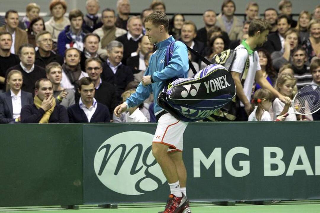 Draugiškame susitikime R.Berankis įveikė L.Grigelį
