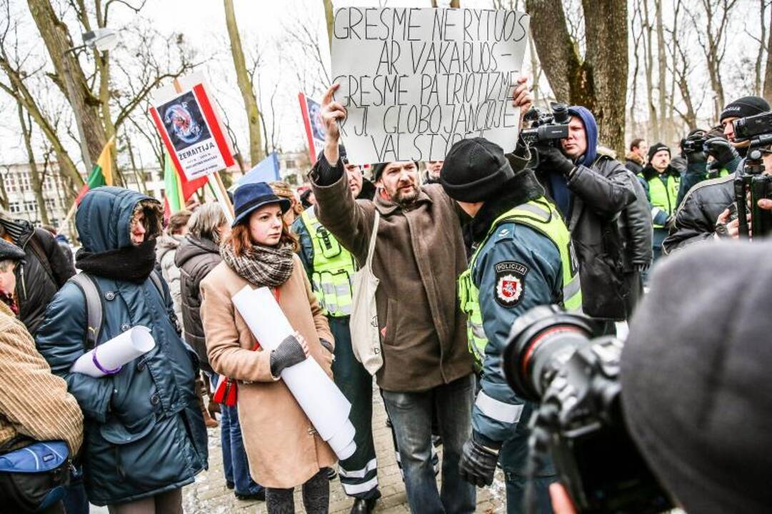 Eitynių Kaune organizatorius: žydų bendruomenės pareiškime – melas