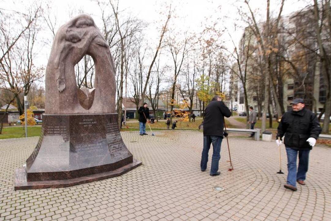 Afganistano karo veteranai šeštadienį susirinko į kasmetę talką