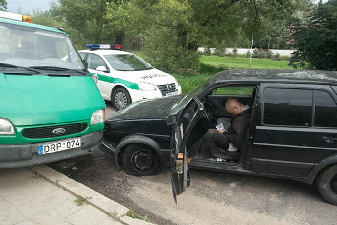 Vilniuje siautėjo „kelių budulis“