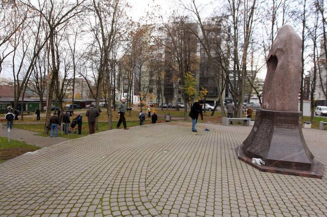 Afganistano karo veteranai šeštadienį susirinko į kasmetę talką