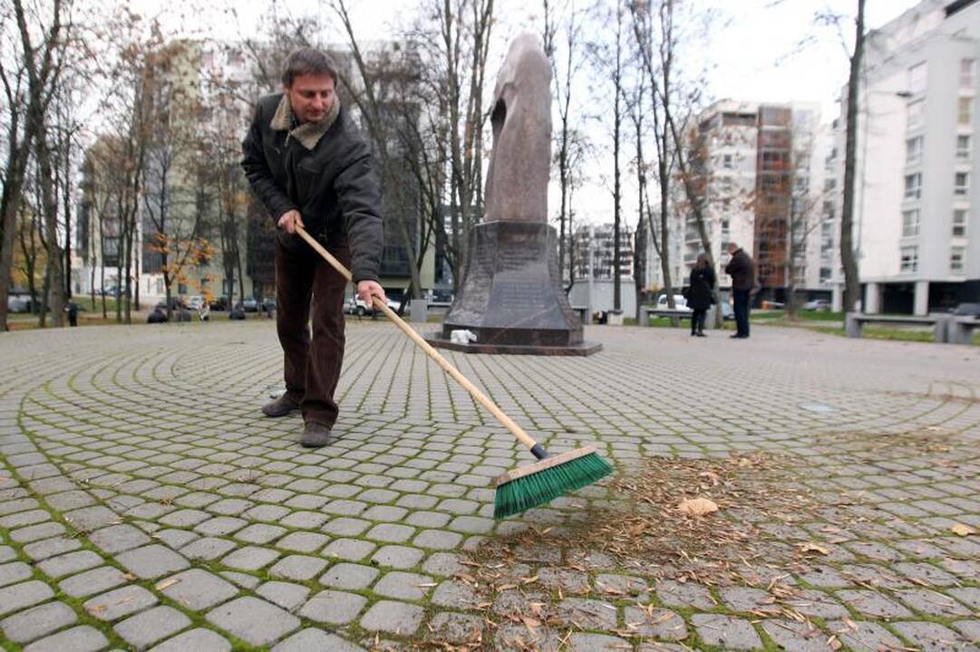 Afganistano karo veteranai šeštadienį susirinko į kasmetę talką