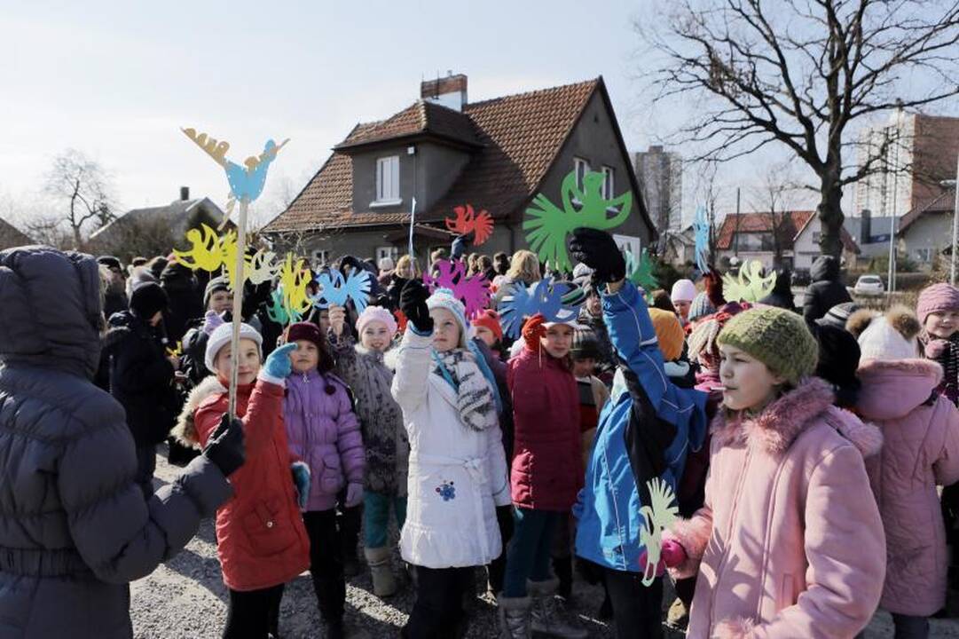 Žemės dieną Klaipėdoje šventė jaunoji karta