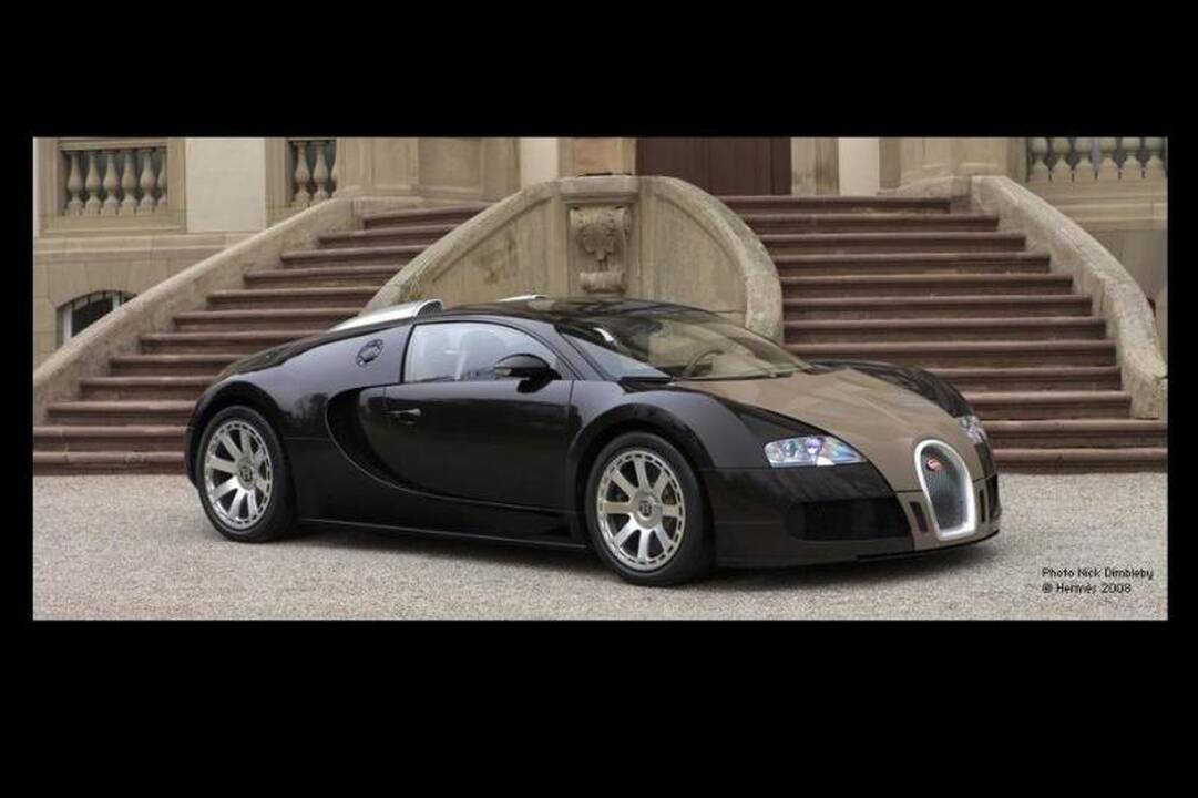 Bet kokia spalva yra gera, jei tai „Bugatti“