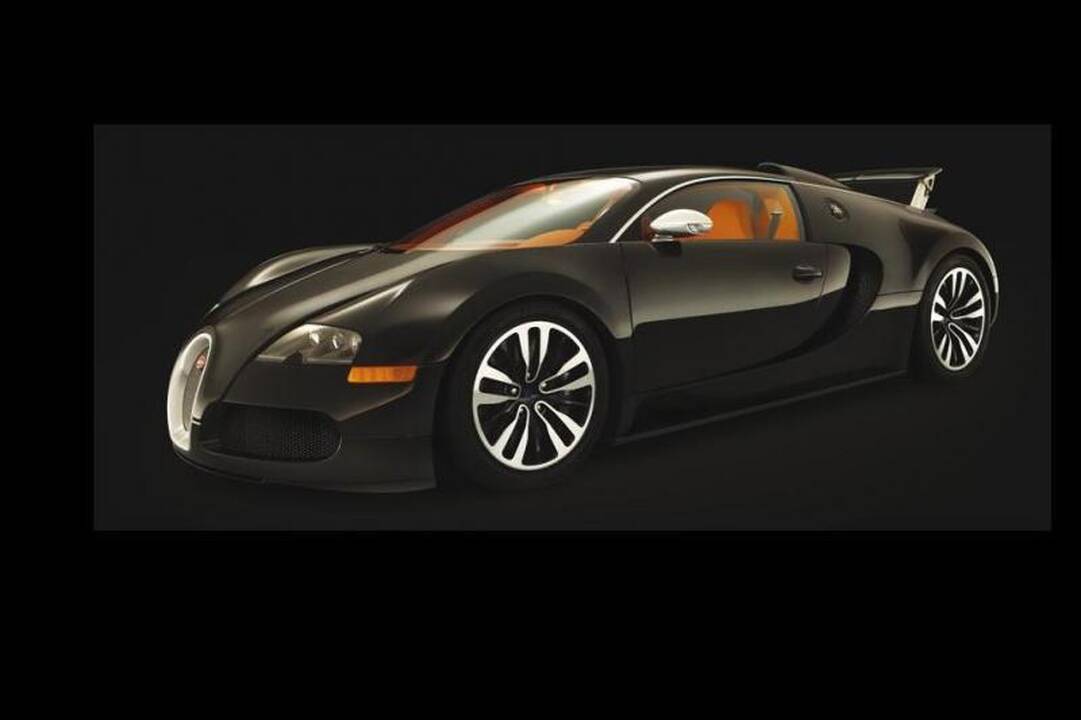 Bet kokia spalva yra gera, jei tai „Bugatti“