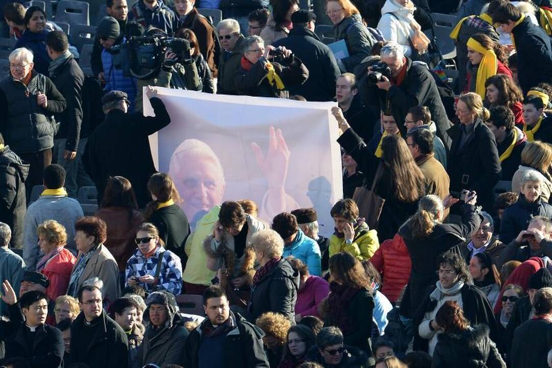 Popiežius: Dievas neleis bažnyčiai paskęsti