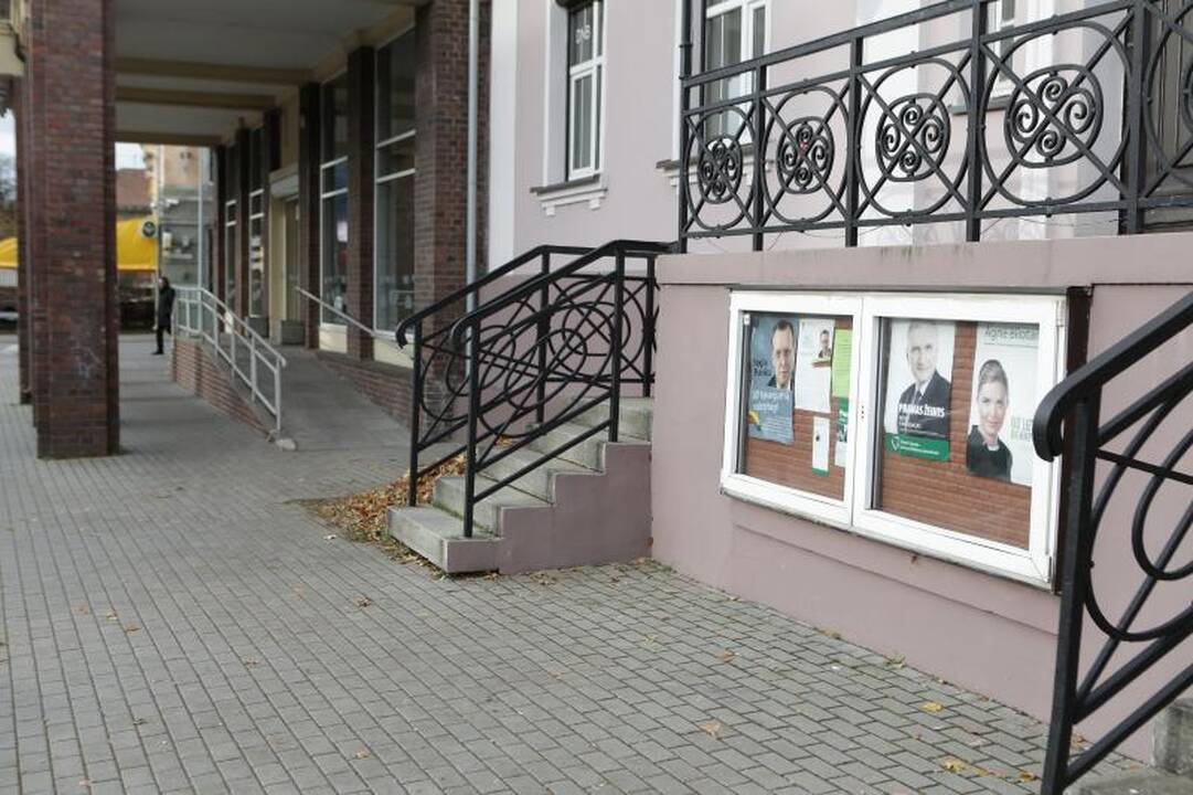 Politikai Klaipėdoje reklamuojasi ir tylos dieną 