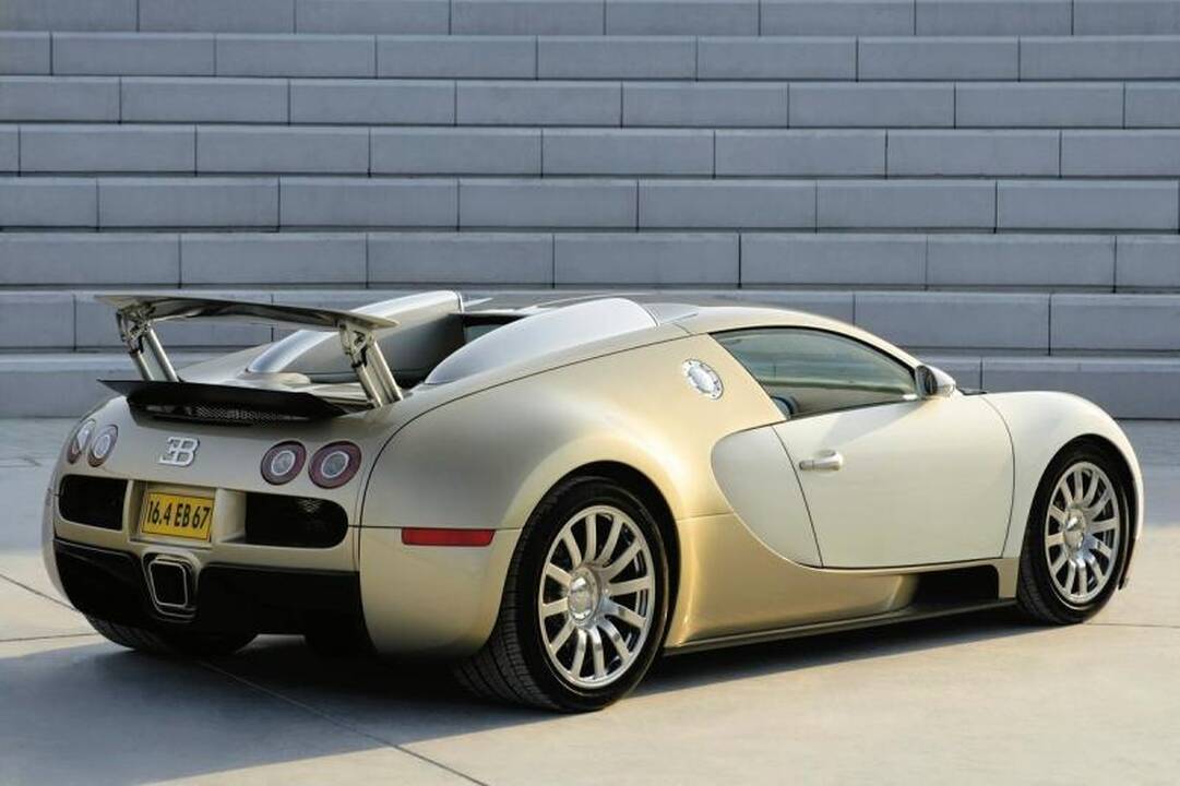 Bet kokia spalva yra gera, jei tai „Bugatti“