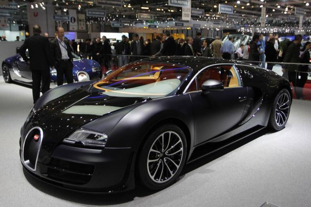 Bet kokia spalva yra gera, jei tai „Bugatti“
