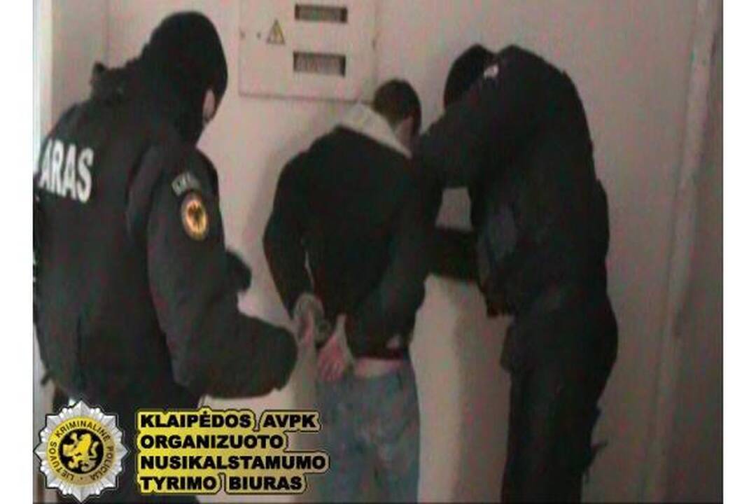 Klaipėdoje sulaikyti turto prievartautojai