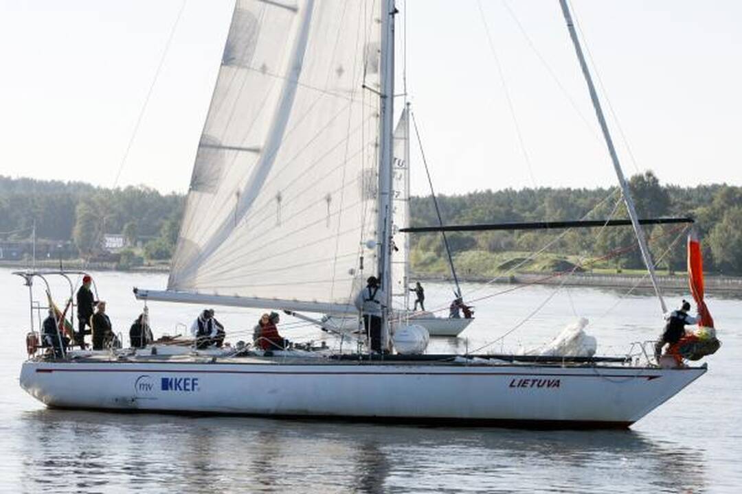 Regatą „Rudeninė Baltija“ laimėjo jachta „Rondo“
