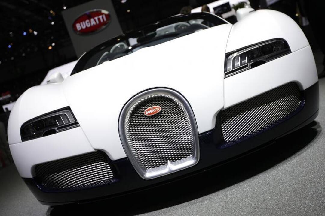 Bet kokia spalva yra gera, jei tai „Bugatti“