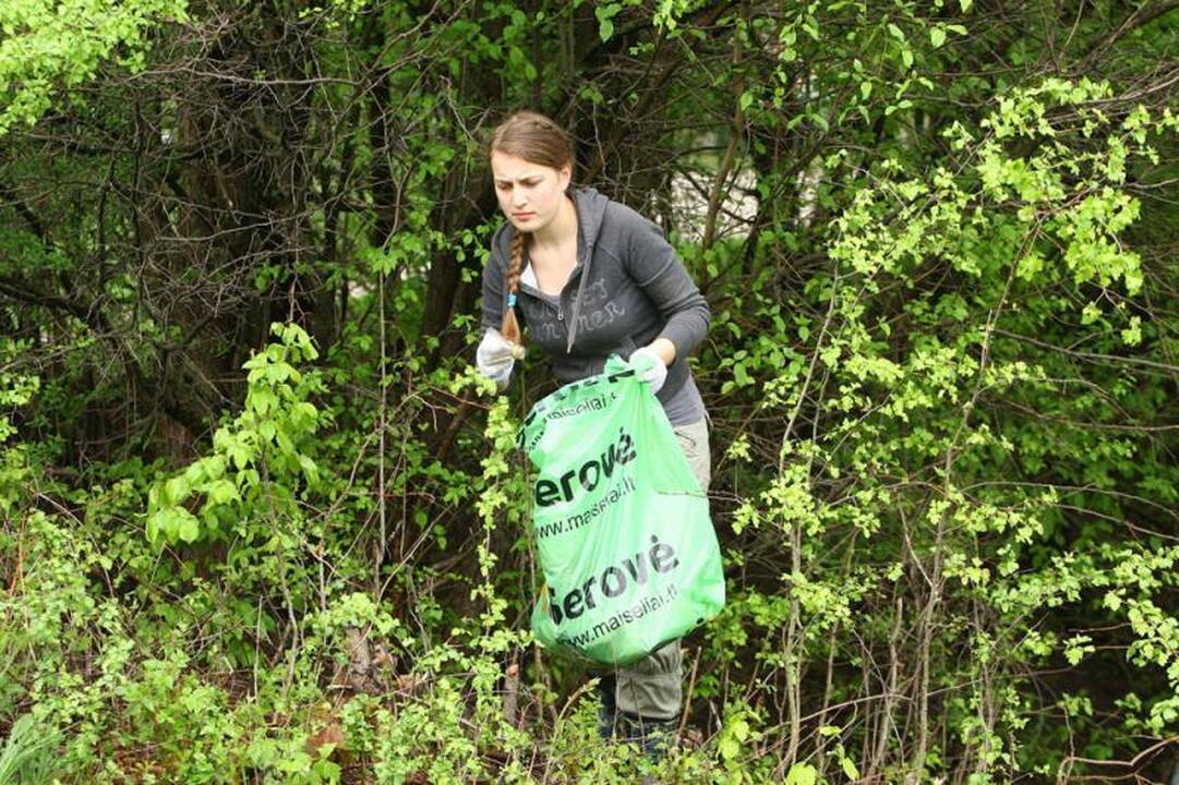 Akcijos „Darom“ talkininkų Kaune nepagausėjo 