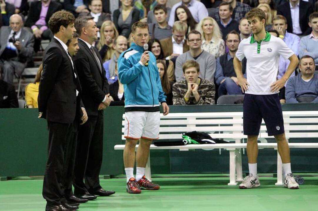 Draugiškame susitikime R.Berankis įveikė L.Grigelį