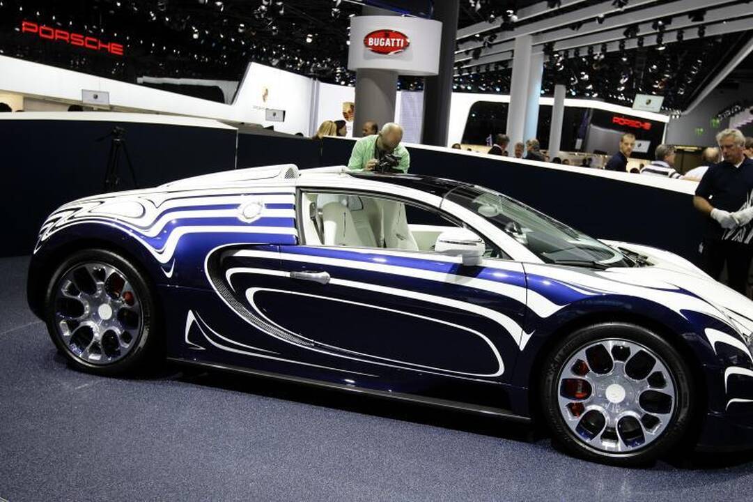 Bet kokia spalva yra gera, jei tai „Bugatti“